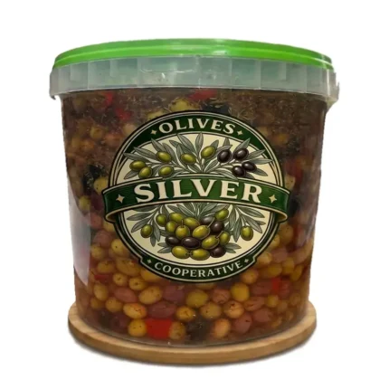 Premium Moroccan Mixed Olives with Traditional Aromatic Herbs